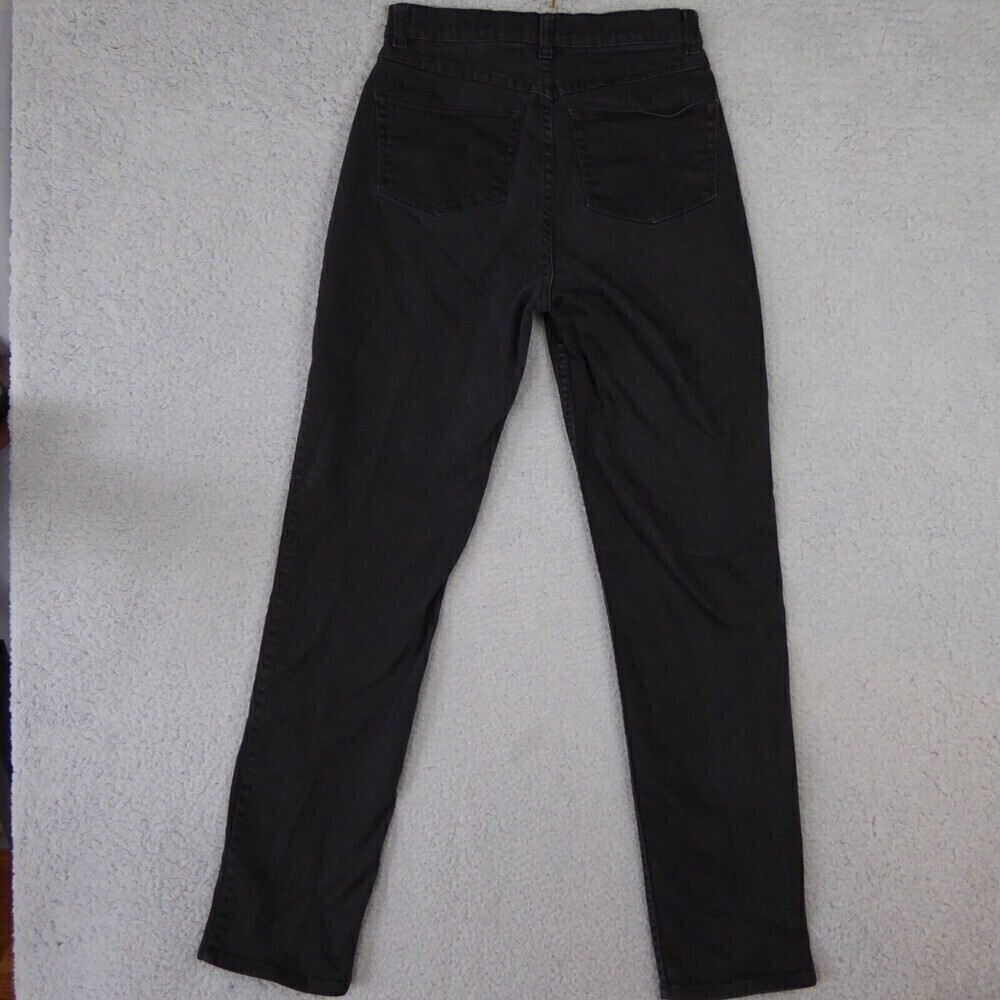 Vintage Roper Jeans Womens 11 Black High Rise Western Straight Leg Denim Pocket - Picture 5 of 14